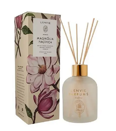 DIFUSOR DE PERFUME MAGNOLIA PACIFICA ARABESC - 200ML LENVIE