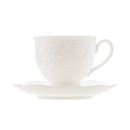 XICARA CAFE C/PIRES PORCELANA NEW BONE BUTTERFLY 100ml LYOR