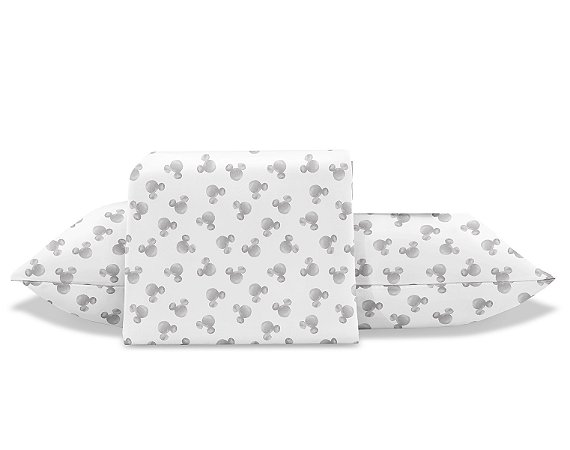 JG LENCOL SOLTEIRO  2PCS TOQUE DE SEDA DISNEY MICKEY BR/CZ