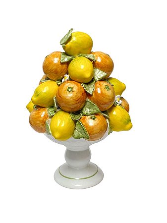 TOPIARIA CERAMICA  LARANJA E LIMAO SICILIANO LUIZ SALVADOR