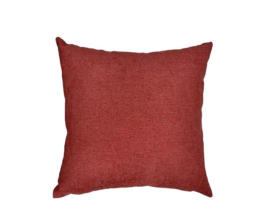 Almofada Quadrada Veludo Marsala 50x50cm Premium