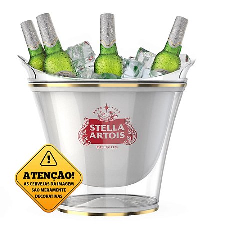 Balde de Gelo e Cerveja Stella Artois Licenciado