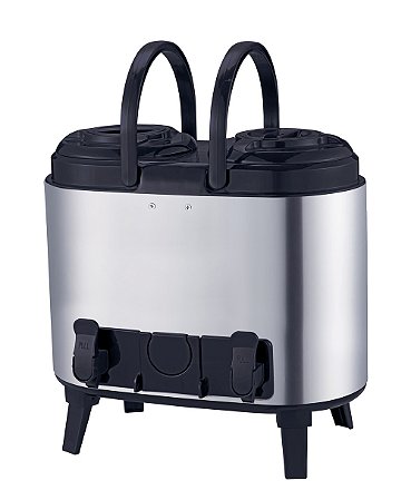BOTIJAO TERMICO INOX DUPLO 12 LITROS TITAN MEK