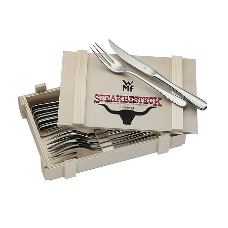CJ TALHER PARA SERVIR BISTRO GRELHADO INOX 12PC WMF
