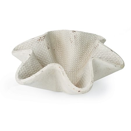 CENTRO DE MESA RESINA BRANCO 48CM