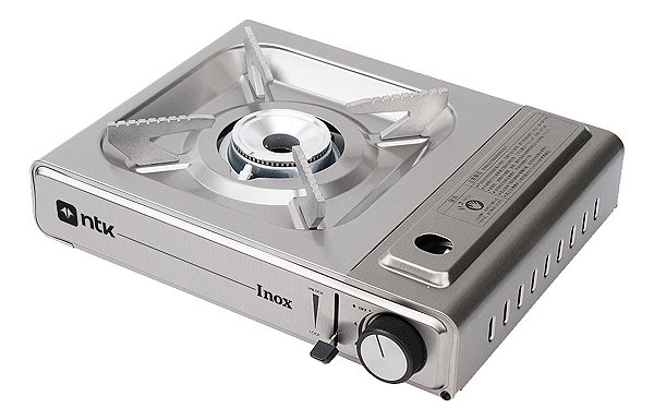 Fogareiro Frontier Inox Cheff Stain Automático Gás Nautika