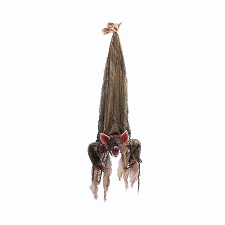 MORCEGO BRUCE C/ LUZ SOM E MOVIMENTO 80CM -  HALLOWEEN