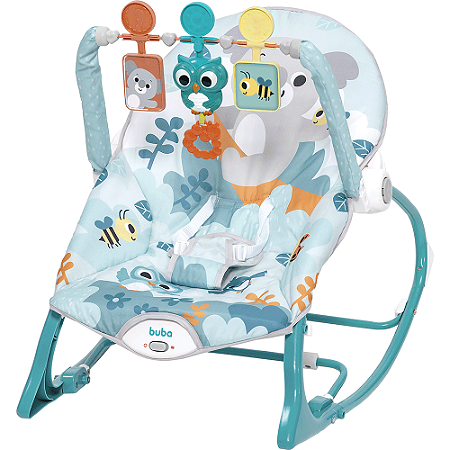 CADEIRA DE BALANCO INFANTIL VIBRATORIA MUSICAL FLORESTA BUBA