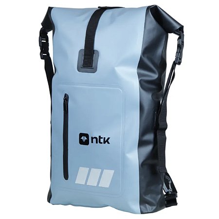 MOCHILA DUFFLE BK NAUTIKA CINZA E PRETO 20L
