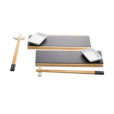 CJ 8 PECAS PARA SUSHI DE BAMBU AKITA WOLFF