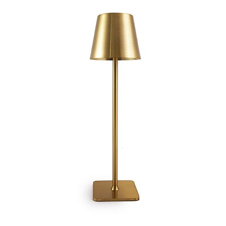 LUMINARIA DECORATIVA DE MESA USB METAL DOU 38X10X10CM