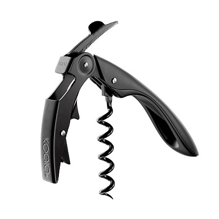 SACA-ROLHA GARON AÇO INOX PRETO 11,5X2X3CM