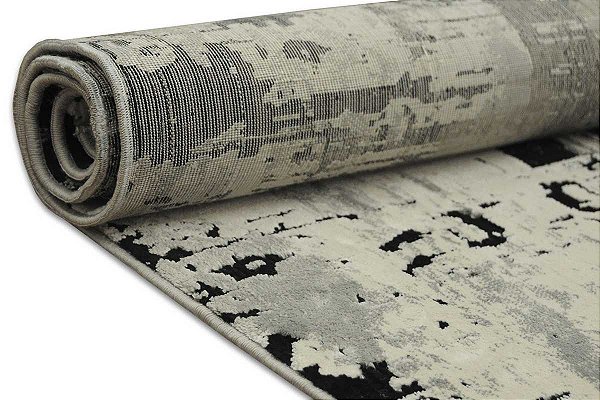 TAPETE PARA SALA MAHAL BLACK 2,95X3,05 VIA STAR