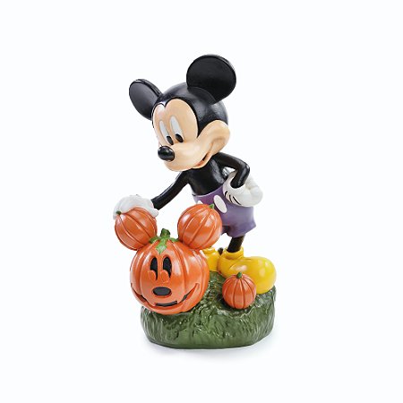 ESCULTURA MICKEY DECOR DIA DAS BRUXAS RESINA 30CM