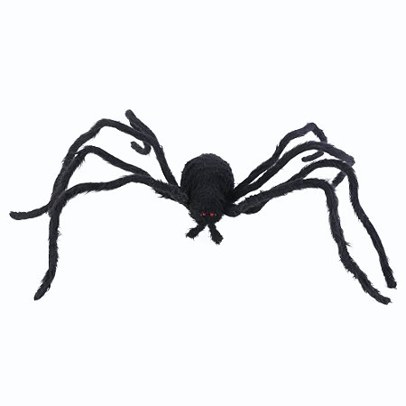 ARANHA DECORATIVA EM LOBO COM SON LUZ E MOVIMENTO