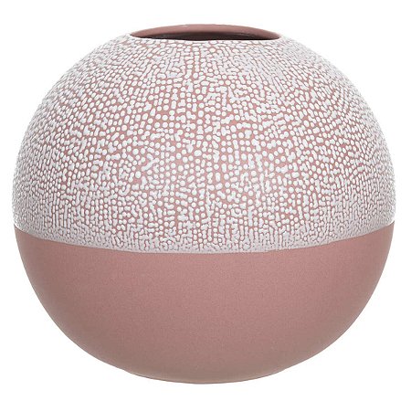 VASO DECOR CERAMICA TERRACOTA 16CMX18CM FLORARTE