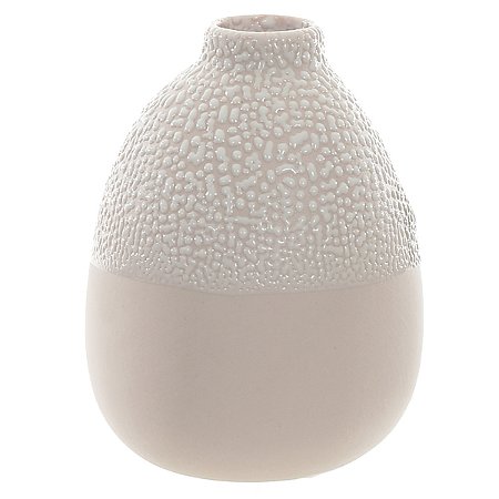 VASO DECORATIVO CERAMICA ROSA 9,4X7,5X7CM FLORARTE