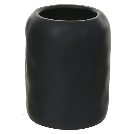 COPO EM CIMENTO ORGANICO PRETO FLORARTE 10X7,8X7,8CM