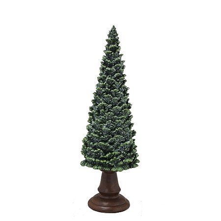 ESCULTURA ARVORE NATALINA DECORATIVA EM RESINA 23,5cm