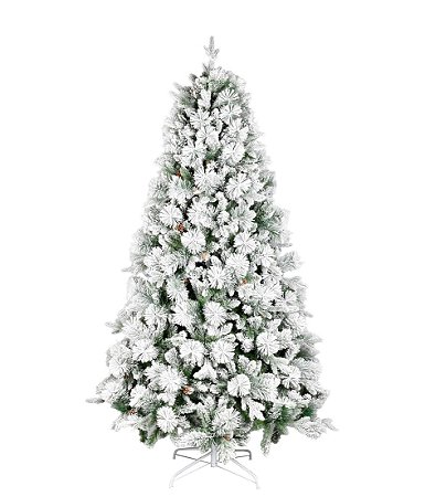 ARVORE NATALINA MONTREUM 730 TIPS BRANCO 1,8M