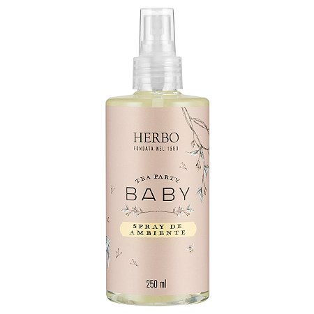 HOME SPRAY DE AMBIENTE TEA PARTY 250ML BABY - HERBO