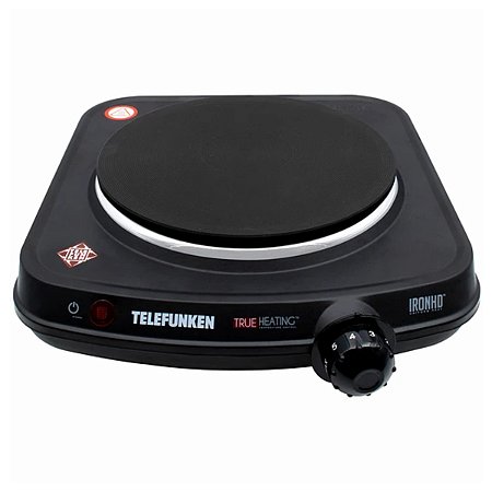 FOGAO ELETRICO PRETO 1100W TELEFUNKEN TF AE5500 127V
