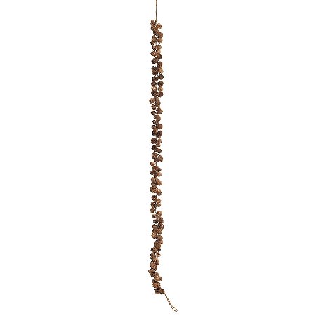 FESTAO NATALINO DECORATIVO COM PINHAS 125CM