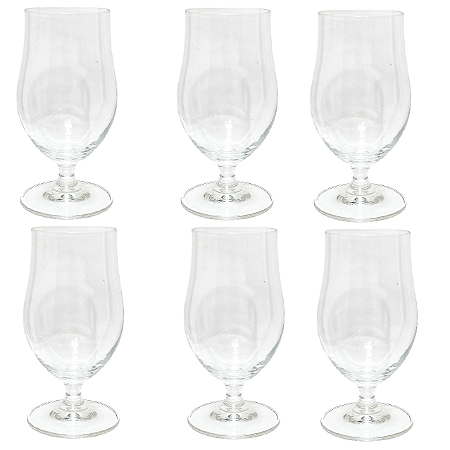 CJ 6 TACAS DE CERVEJA CRISTAL ECOLOGICO ESSENCE 380ML