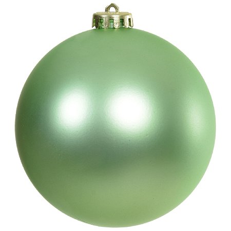 BOLA FOSCA NO TUBO COM 1 UNIDADE VERDE CLARO 15CM FLORARTE