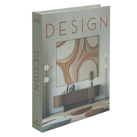 CAIXA LIVRO DESIGN MDF COLORIDO 31,5CM FLORARTE