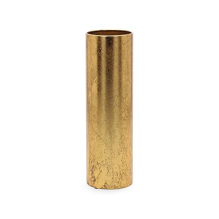 VASO EM METAL DOURADO MART 33CM