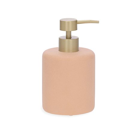 PORTA-SABONETE LIQUIDO EM POLIRRESINA ROSE MART 15,5CM