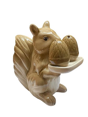 SALEIRO DE ESQUILO EM CERAMICA LUIZ SALVADOR