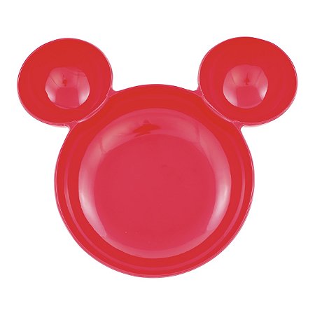 BOWL FORMATO MICKEY C/ORELHAS NATALINO MELAMINA 30cm DISNEY