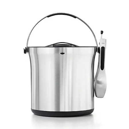 STEEL BALDE DE GELO COM PINCA INOX 3,78L OXO