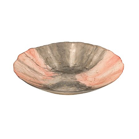 CENTRO DE MESA DE VIDRO VULCAN 40CM X 7,5CM WOLFF