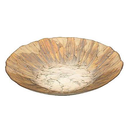 CENTRO DE MESA DE VIDRO ANTIQUE 40CM X 7,5CM WOLFF