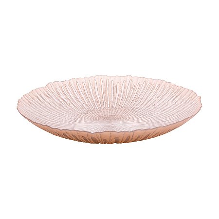 CENTRO DE MESA DE VIDRO AURORA 40CM X 7,5CM WOLFF