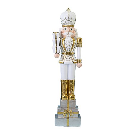SOLDADO QUEBRA NOZES EM RESINA GIFTBOX - 50cm