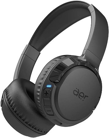 AERMOOD FONES DE OUVIDO OVER-EAR BLUETOOTH PRETO GEONAV