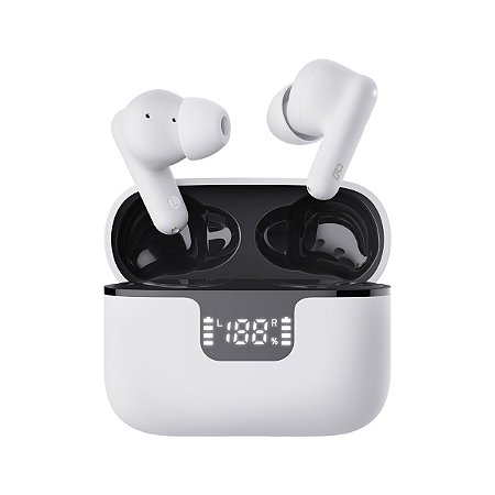 FONE DE OUVIDO BLUETOOTH HARMONYWAVE  NA COR BRANCA GEONAV
