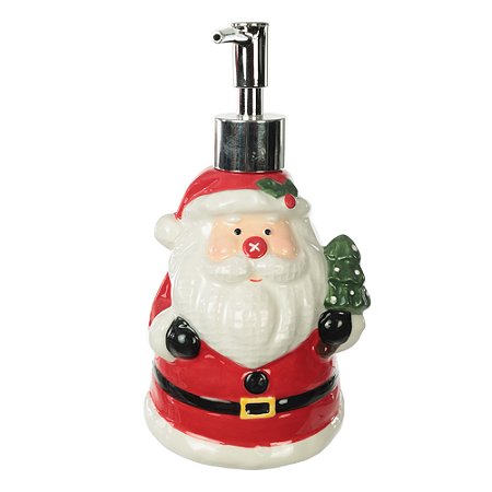 DISPENSER NATALINO COLORIDO PAPAI NOEL DECORATIVO