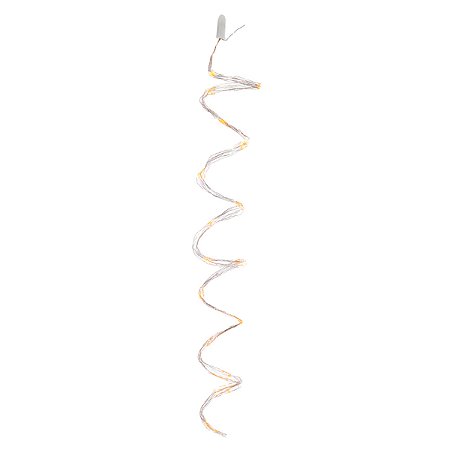 FIO DE FADA 200 COM LED BIVOLT LUZ FIXA BRANCO QUENTE 2M