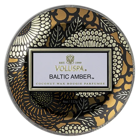 MINI VOLUSPA VELA LATA 25H RELEVO BALTIC AMBER