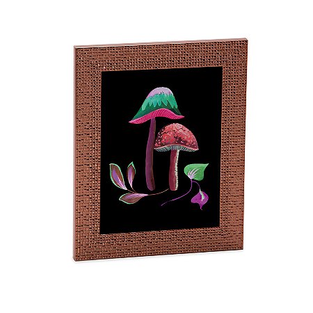 PORTA-RETRATOS EM POLIESTIRENO COBRE MART- 15X20cm