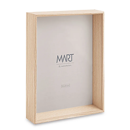PORTA-RETRATOS EM MDF 10X15 NATURAL MART