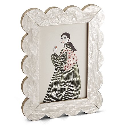 PORTA-RETRATOS EM MDF ESTILO MADREPEROLA 10X15 MART