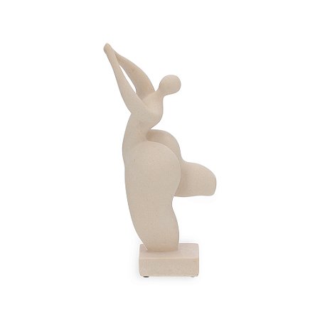 ESCULTURA MULHER EM POLIRRESINA MART