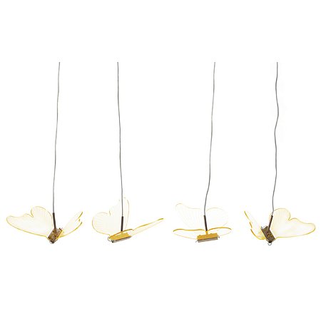 LUZ DECOR BORBOLETAS C/10 UND BRANCO QUENTE 1,7M FLORARTE