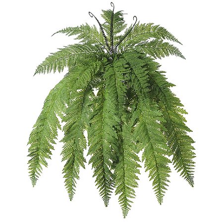 SAMAMBAIA TOQUE REAL DE PLASTICO X18 VERDE 78CM FLORARTE